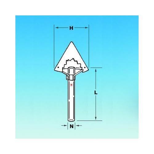 Ace Glass, 7494-89, Modified Air Sampling Cane, Hood Bracket XRX3_A0ZNO97