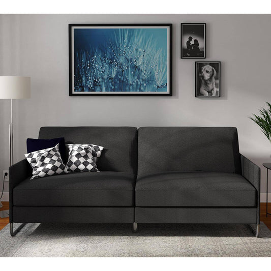 Atwater Living Pamela Linen Futon QBV5_Z8ZRN29