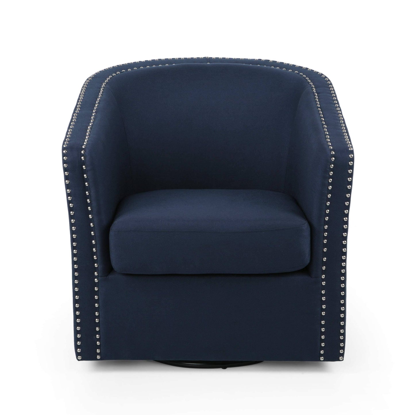 Maya Contemporary Swivel Chair Blue - Christopher Knight Home ESA0_B8GHA09