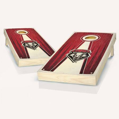 New Mexico Stained Pyramid Cornhole Board Set - 2x4 (24 inch x 48 inch) - Choose Your Accessories, Size: Add Carry Case TEK0_B2MKK25