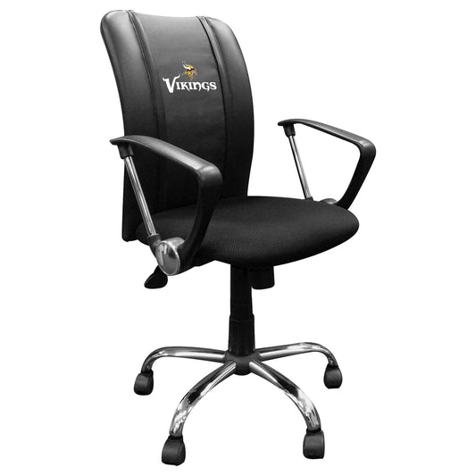 NFL Minnesota Vikings Curve Task Chair with Secondary Logo Multi TDP1_F1YAK25